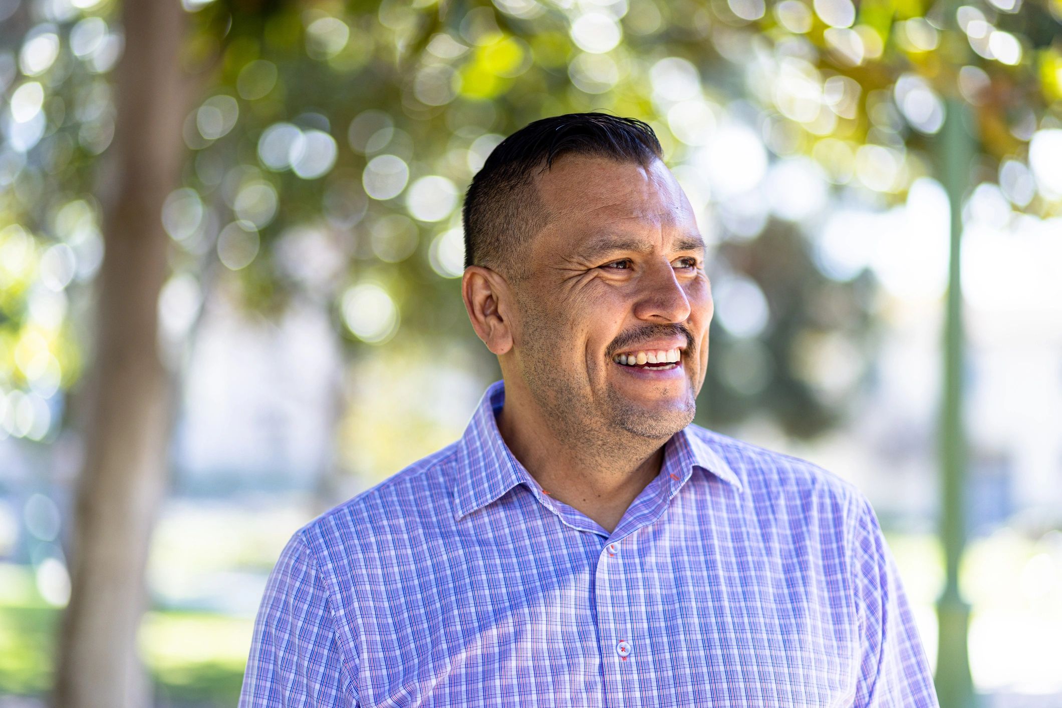 happy business client testimonial portrait