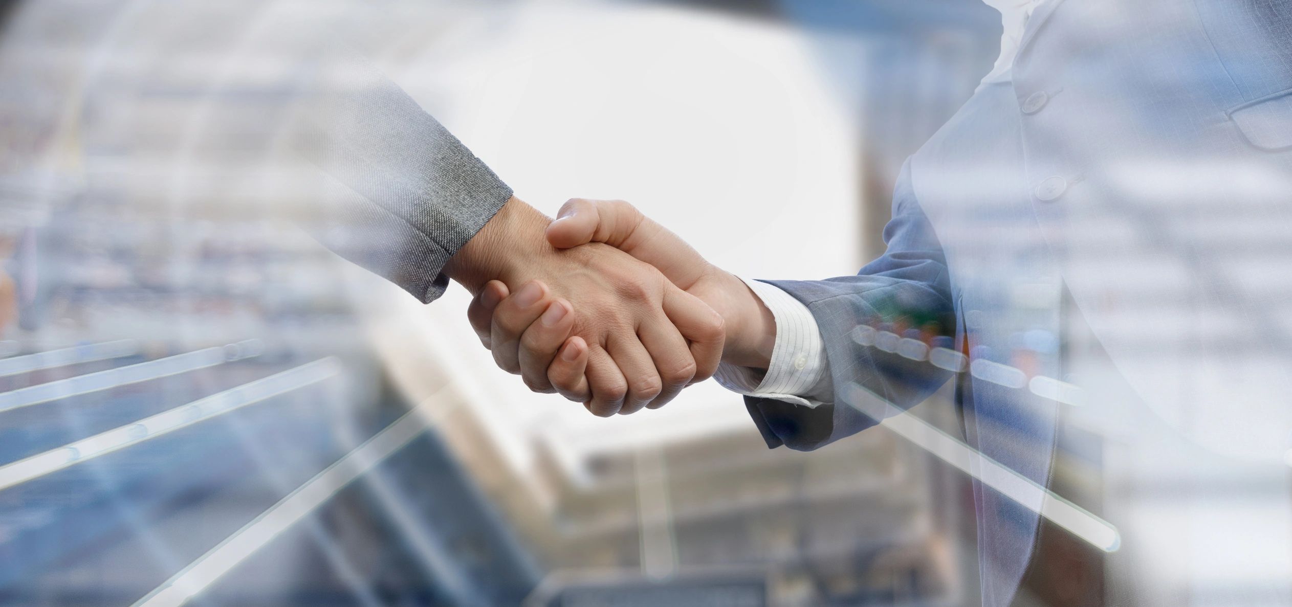 business handshake cloud contract